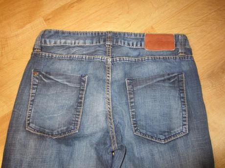 Peckovní džíny, rifle, h&m,m
