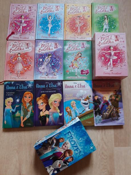 Ledové království 4x a malá baletka 7x,