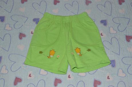 Bavlněné kraťásky, veselá barvička i potisk, kugo,110