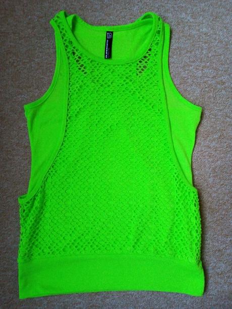 Neonové tílko zn."blind date" vel."s", s