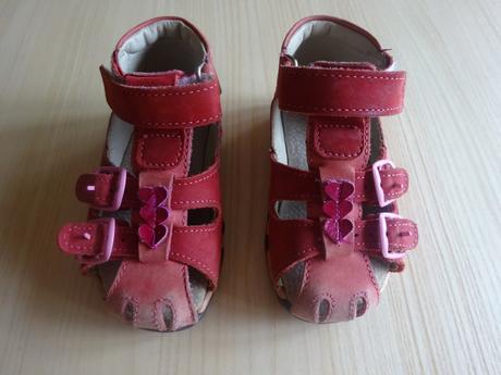 Zdravotní kožené sandálky essi, vel. 22, essi,22