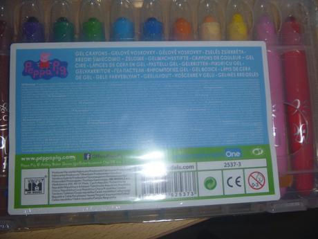 Nové gelové voskovky peppa pig, 