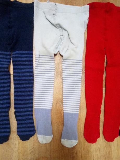 7 x punčocháče, vel 74/80, 80