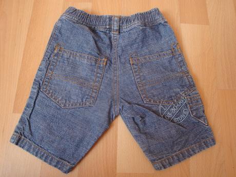 Kraťasy džínové, vel. 3-6 měs. , 68
