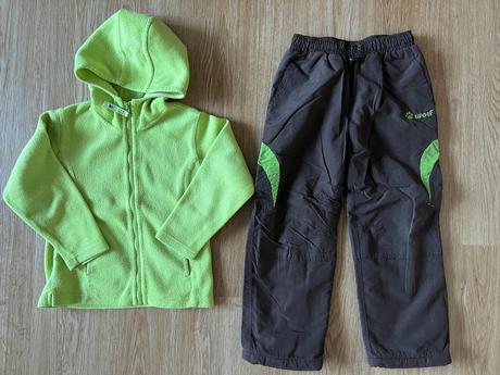 Chlapecký set - kalhoty/mikina - wolf/adams, vel., 122–134