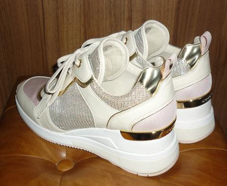Dámské tenisky na vyvýšeném klínku michael kors, michael kors,40