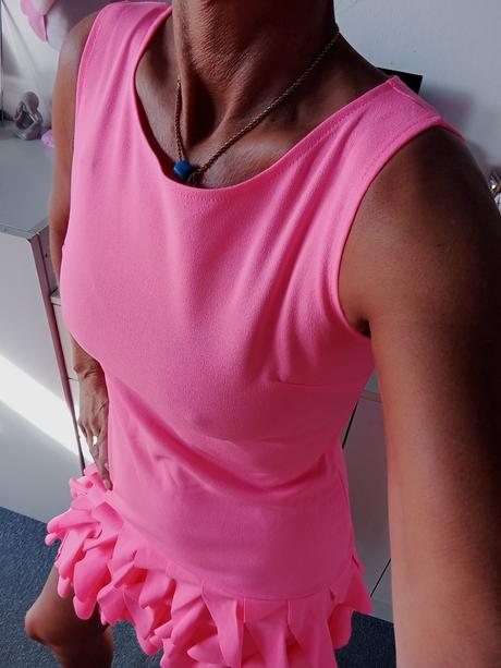 Neonové šaty "made in italy" vel."m", m