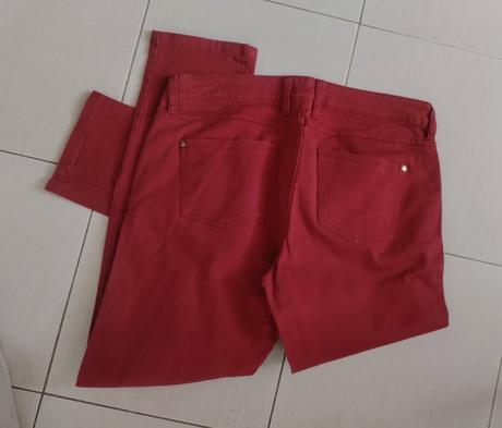 Vínové džíny vel.xl, esmara,xl