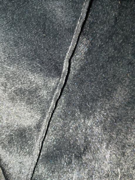 Lesklé semišové kalhoty, sinsay,s