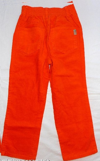 308.oranžové manšestráky 5let, adams,110