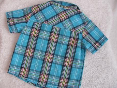 Plátěná tyrkysová košile next, next,80