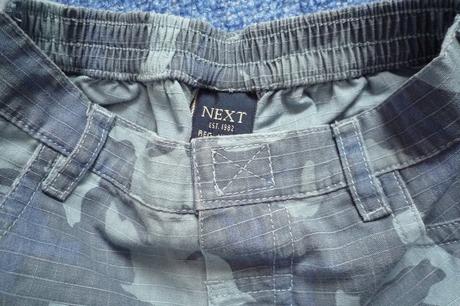 Maskáčové kraťasy, next,80