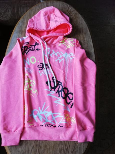 Mikina dívčí s kapucí, vel. 152., 152