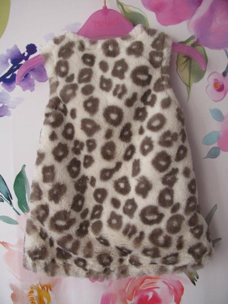 Šaty, šatovka z umělé kožešinky, nutmeg,68