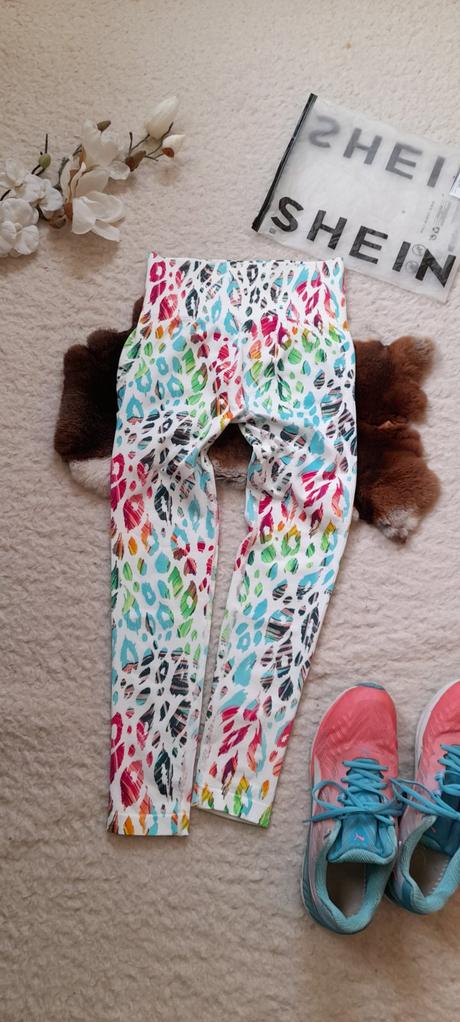 Shein sportovní legíny s širokým pasem, m