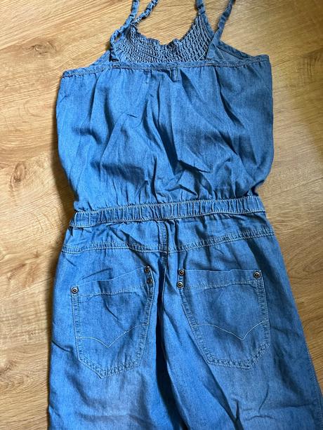 Lehoučký džínový overal, cubus,146