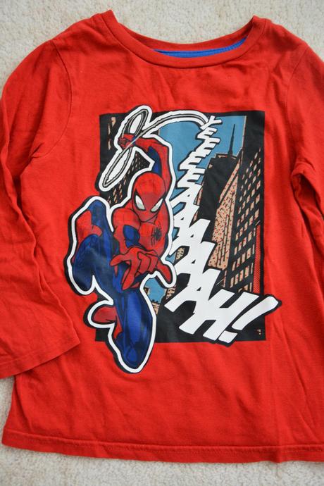 Trička - autobus, tomáš, spiderman, marvel,110