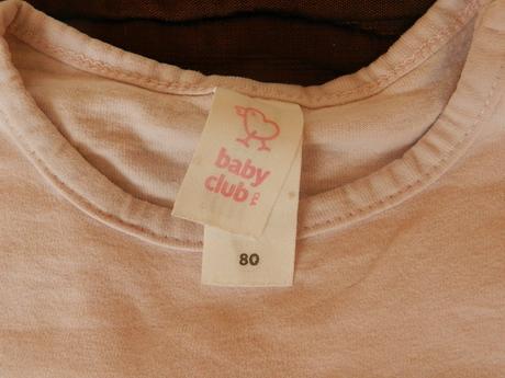 Triko dlouhý rukáv růžové, c&a,80