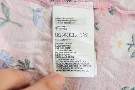 Šaty vel. 122 /128, h&m,122