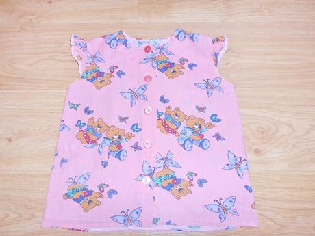Dívčí šaty - zástěrka vel.104/110,