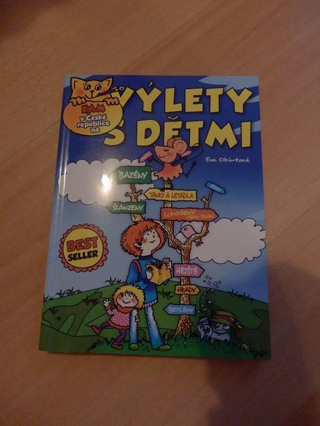 Kniha - výlety s dětmi,