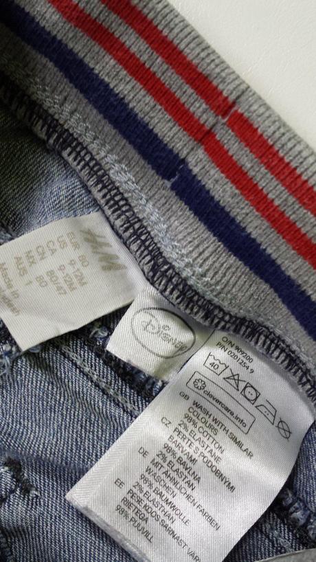 Dziny mickey mouse, h&m,80