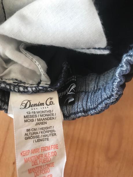Kalhoty, denim co,86