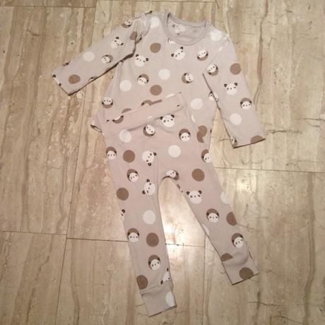 Bavlněné pyžamo s pandami, george,80