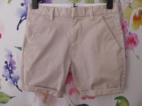 Elastické šedo fialové kraťasy next, next,36