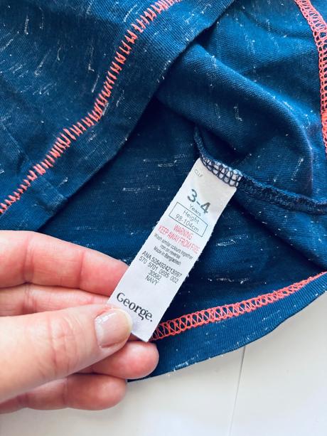 Triko modré - v.3/4 roky, george,104