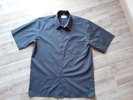 Šedá pánska košile, 40