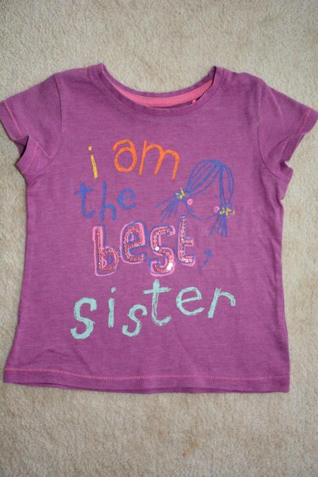Tričko "jsem nejlepší sestra", next,98