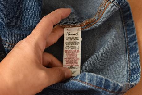 Sukně vel. 6 - 7 let, denim co,122