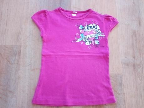 4 x tričko krátký rukáv, vel 116, c&a,116