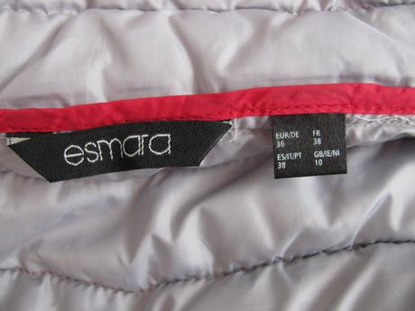 Přechodná prošívaná dámská,dívčí bunda, esmara,36