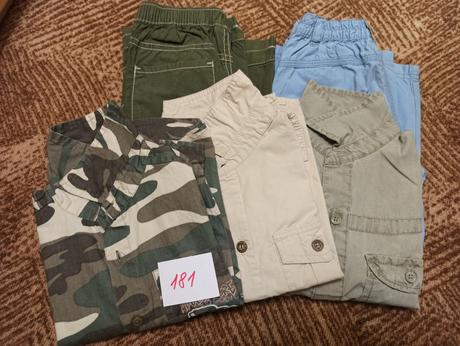 Plátěné kalhoty a košile, 104–116