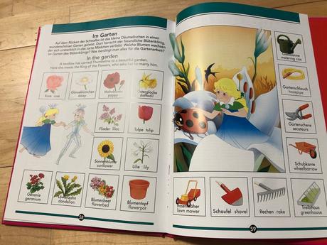 Nemecko - anglicka kniha- obrazky - pro deti,