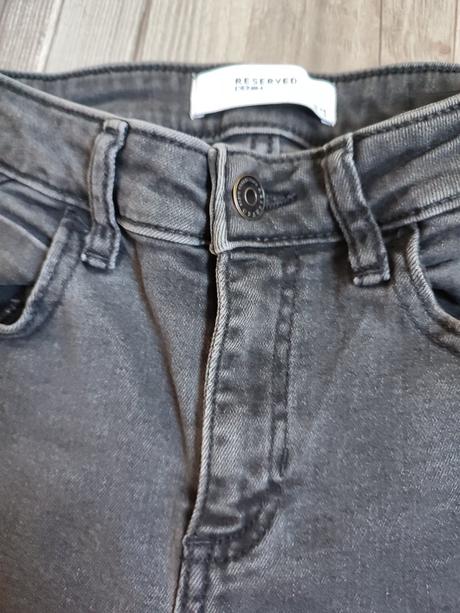 Černé džíny reserved, velikost 34, reserved,34