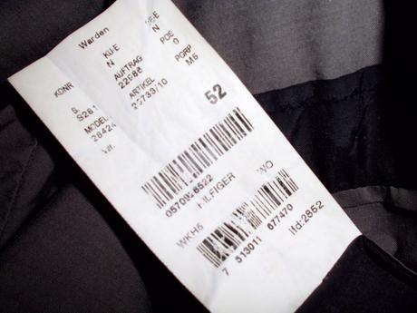 Kabátik-plášť l-xl 52, tommy hilfiger,l