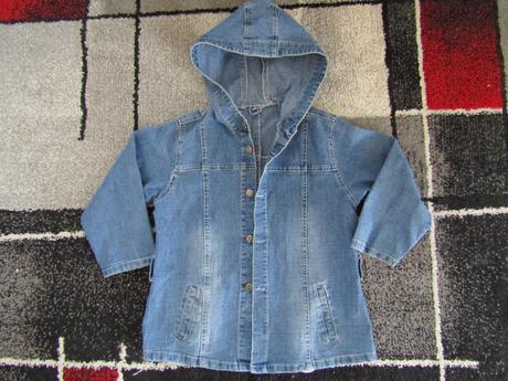 Riflová bunda pro holku vel.cca 140/146, 140