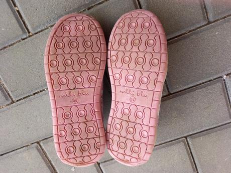 Plátěné boty, stélka 23 cm, nelli blu,36