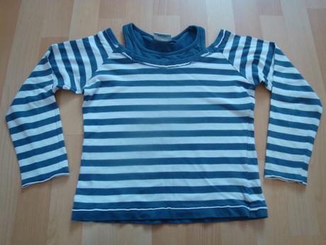 Triko proužkované, námořnické, vel. 5-7 let, next,116