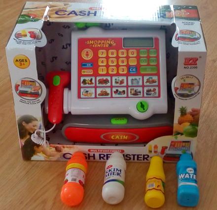 Pokladna s příslušenstvím věk 3+,