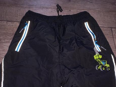 Zateplené šusťákové kalhoty, kugo,110