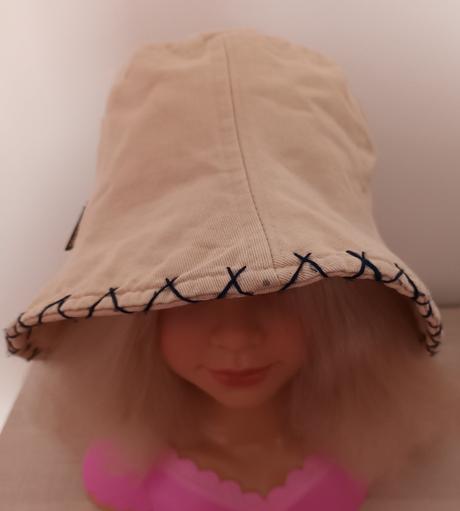 Letní klobouček dámský dívčí béžový, 58