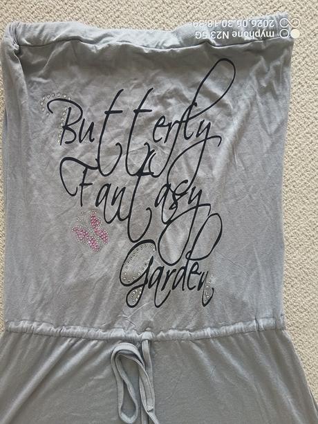 Baggy overal zn."x.d" vel."l/xl" šedá, l