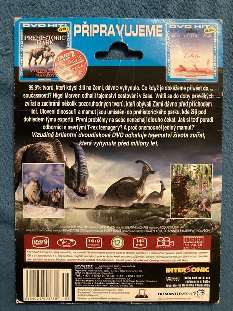 Dvd prehistoric park,