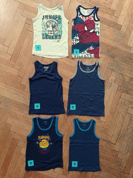 Tílko lupilu 98/104 - spiderman, lupilu,98