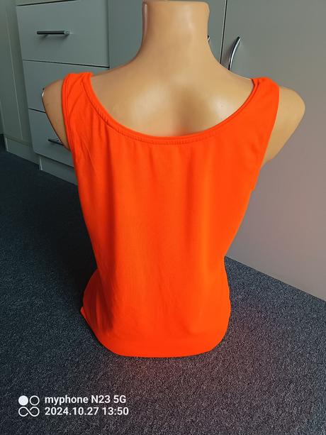 Tílko neón oranžové zn."janina" vel."m", m