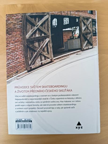 Maxim habanec život je skejt + samolepky vans,